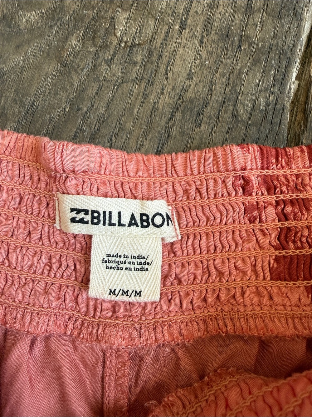 Billabong Coral Floral Drawstring pants sz M - Picture 2 of 5